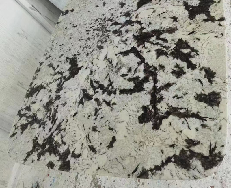 大理石奢石餐臺(tái)案例