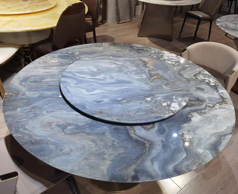 大理石奢石餐臺(tái)案例